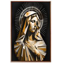 Quadro Mãe de Jesus Nossa Senhora c/ Moldura 63x93cm
