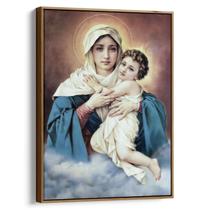Quadro Mãe Rainha Vencedora 3 Vezes Admirável - Nossa Senhora Quadro Mãe Rainha Vencedora 3 Vezes Admirável - Nossa Senhora