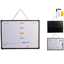 Quadro Magnético c/ Checklist Agenda Semanal Imã Notas