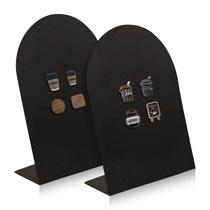 Quadro magnético de recados para mesa JoMeng 20 x 28 cm preto Quadro magnético de recados para mesa JoMeng 20 x 28 cm preto