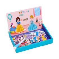 Quadro Magnético Educativo Para Crianças, Quebra-Cabeça, Escrita E Desenho, Brinquedo Educativo,