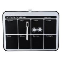 Quadro Magnético Negro c/ Ima e Marcador 35*25CM CV244893 Loffice Quadro Magnético Negro c/ Ima e Marcador 35*25CM CV244893 Loffice