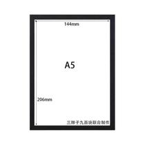 Quadro Magnético Para Exibição De Pôsteres A4 A5 A6 Autoadesivo Reutilizável Adesivo De Arte Para