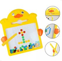 Quadro Magnetico Patinho Magico Educativa Criança Autismo - DM Toys
