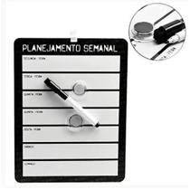 Quadro Magnético Planejamento Lousa Recados Planner Semanal Quadro Magnético Planejamento Lousa Recados Planner Semanal