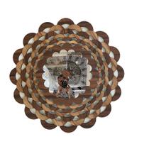 Quadro Mandala decorativa em Madeira 85 cm 38157