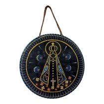 Quadro Mandala Enfeite SANTA Nossa Senhora Aparecida 16 CM