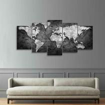 Quadro Mapa Mundi Money decorativo Para Sala Quarto Mosaico Quadro Mapa Mundi Money decorativo Para Sala Quarto Mosaico