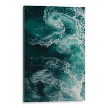 Quadro Mar de Espumas e Ondas Revoltas Quadro Mar de Espumas e Ondas Revoltas