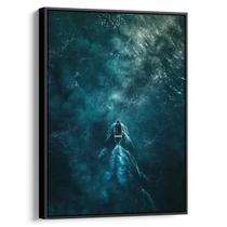 Quadro Mar de Silêncios e Mistérios Profundos Quadro Mar de Silêncios e Mistérios Profundos
