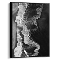 Quadro Mar Preto e Branco