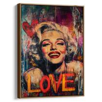 Quadro Marilyn Monroe em Amor Radiante e Atemporal