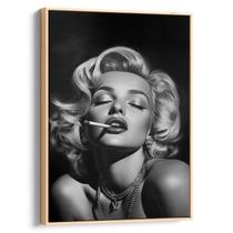 Quadro Marilyn Monroe em Glamour Eterno e Sedutor