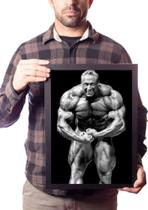 Quadro Markus Ruhl Fisiculturista Motivação Musculação Quadro Markus Ruhl Fisiculturista Motivação Musculação