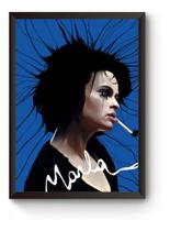 Quadro Marla Clube Da Luta Poster Moldurado Quadro Marla Clube Da Luta Poster Moldurado