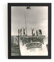 Quadro Mat Hoffman Condor Bmx Foto Poster Moldurado