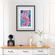 Quadro Matisse Borboletas - 60x48cm Quadro Matisse Borboletas - 60x48cm