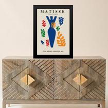 Quadro Matisse - Forma Corpo Feminino 45x34cm - com vidro Quadro Matisse - Forma Corpo Feminino 45x34cm - com vidro