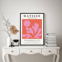 Quadro Matisse - O Equilíbrio Da Forma 45x34cm - com vidro Quadro Matisse - O Equilíbrio Da Forma 45x34cm - com vidro