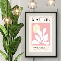 Quadro Matisse Paleta Rosa - 60x48cm
