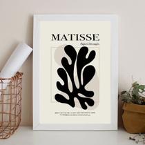 Quadro Matisse - Papiers Découpés 45x34cm - com vidro