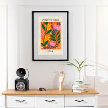 Quadro Matisse Positive Vibes - 60X48Cm