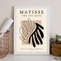 Quadro Matisse The Cut-Outs 24x18cm - com vidro