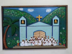 Quadro matriarcado na igreja Quadro matriarcado na igreja