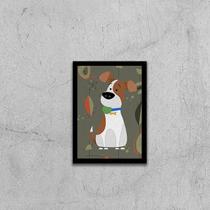 Quadro Max - Filme The Secret Life Of Pets 45x34cm - com vidro
