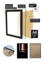 Quadro McLaren Velocidade com Vidro e Moldura Preta Quadro McLaren Velocidade com Vidro e Moldura Preta