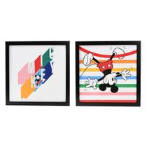 Quadro MDF 30x30cm CV245190 Mickey - Item Sortido