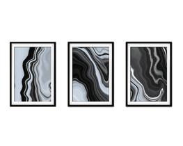 Quadro mdf 30x66 abstrato formas abstratas mod 88