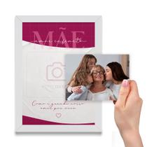 Quadro Mdf A4 Lembrança Dia das Mães Amor Infinito - Deliquadros