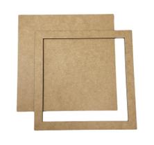 Quadro Mdf Com Moldura - 16 Cm Externo