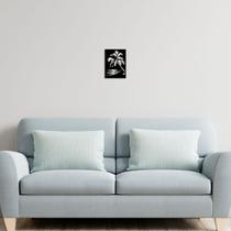 Quadro Mdf Decorativo Alto Relevo Mar 30X22Cm Parede Quadro Mdf Decorativo Alto Relevo Mar 30X22Cm Parede