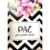 Quadro MDF Médio 15x21 - Paz Pra Poder Sorrir