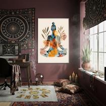 Quadro Meditação Busca Por Autoconhecimento - 70X50Cm Quadro Meditação Busca Por Autoconhecimento - 70X50Cm