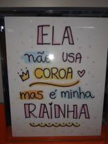 Quadro mensagem para mae Quadro mensagem para mae