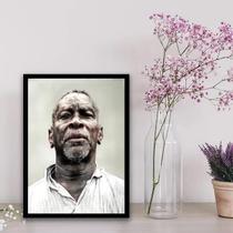 Quadro Mestre Irineu- Santo Daime 45X34Cm - Com Vidro Branca Quadro Mestre Irineu- Santo Daime 45X34Cm - Com Vidro Branca