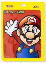 Quadro metal slim 26x20cm super mario 10083034