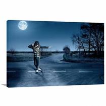 Quadro Michael Jackson decorativo com Tela em Tecido Quadro Michael Jackson decorativo com Tela em Tecido