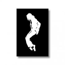 Quadro Michael Jackson Pop decorativo Tela de Tecido