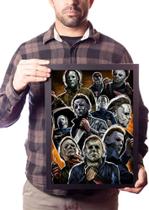 Quadro Michael Myers Arte Terror Halloween Decoração
