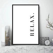 Quadro Minimalista Relax 45x34cm