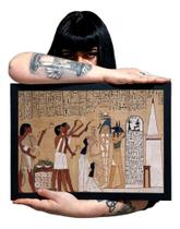 Quadro Mistico Antigo Egito Cerimonial 44x32cm