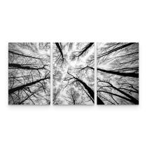 Quadro Moderno Árvores Preto e Branco Para Sala Quadro Moderno Árvores Preto e Branco Para Sala
