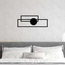 Quadro Moderno MDF Geométrico Vazado Minimalista Quadro Moderno MDF Geométrico Vazado Minimalista