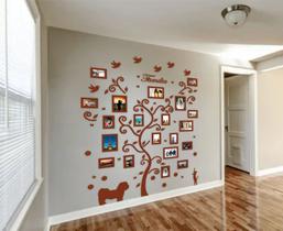 Quadro Moldura Árvore Genealógica G Decorativo Família
