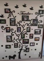 Quadro Moldura Árvore Genealógica G Decorativo Família