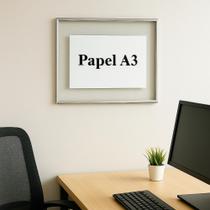 Quadro Moldura de alumínio para certificado A3